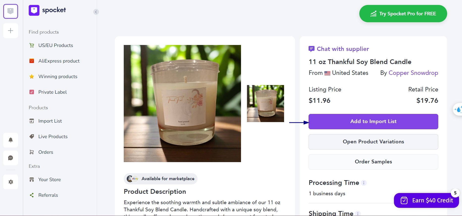 Add products to your online store